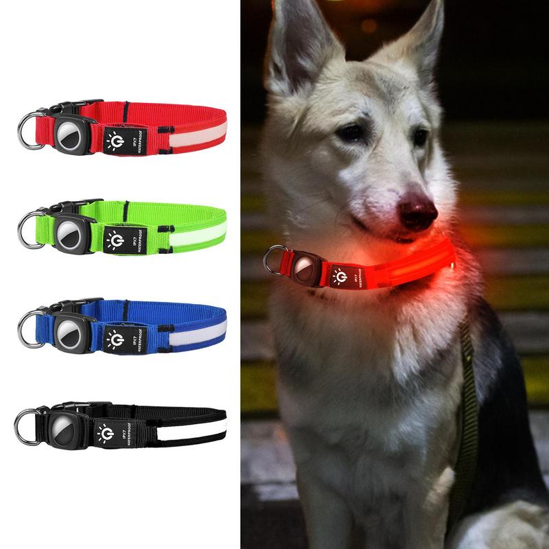 Airtag Halsband Katt,
Airtag Hundhalsband, Lysande Airtag halsband För hundar- Djurslottet