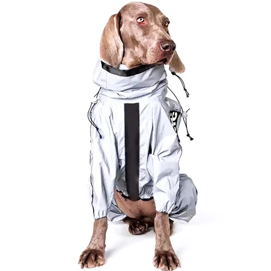 Regnjacka Till Hund, 
Regnjacka Hundar, Reflekterande Regntäcke till Hundar