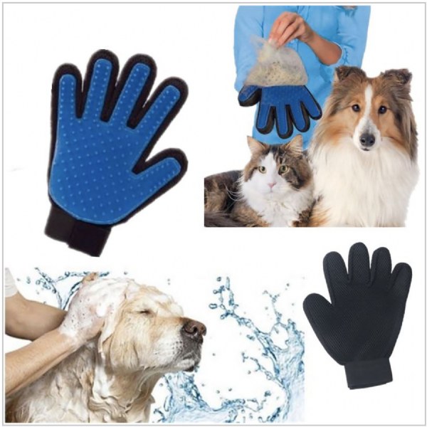 Grooming Handske, 
Borsta Katt Handske, Pälshandske - Djurslottet