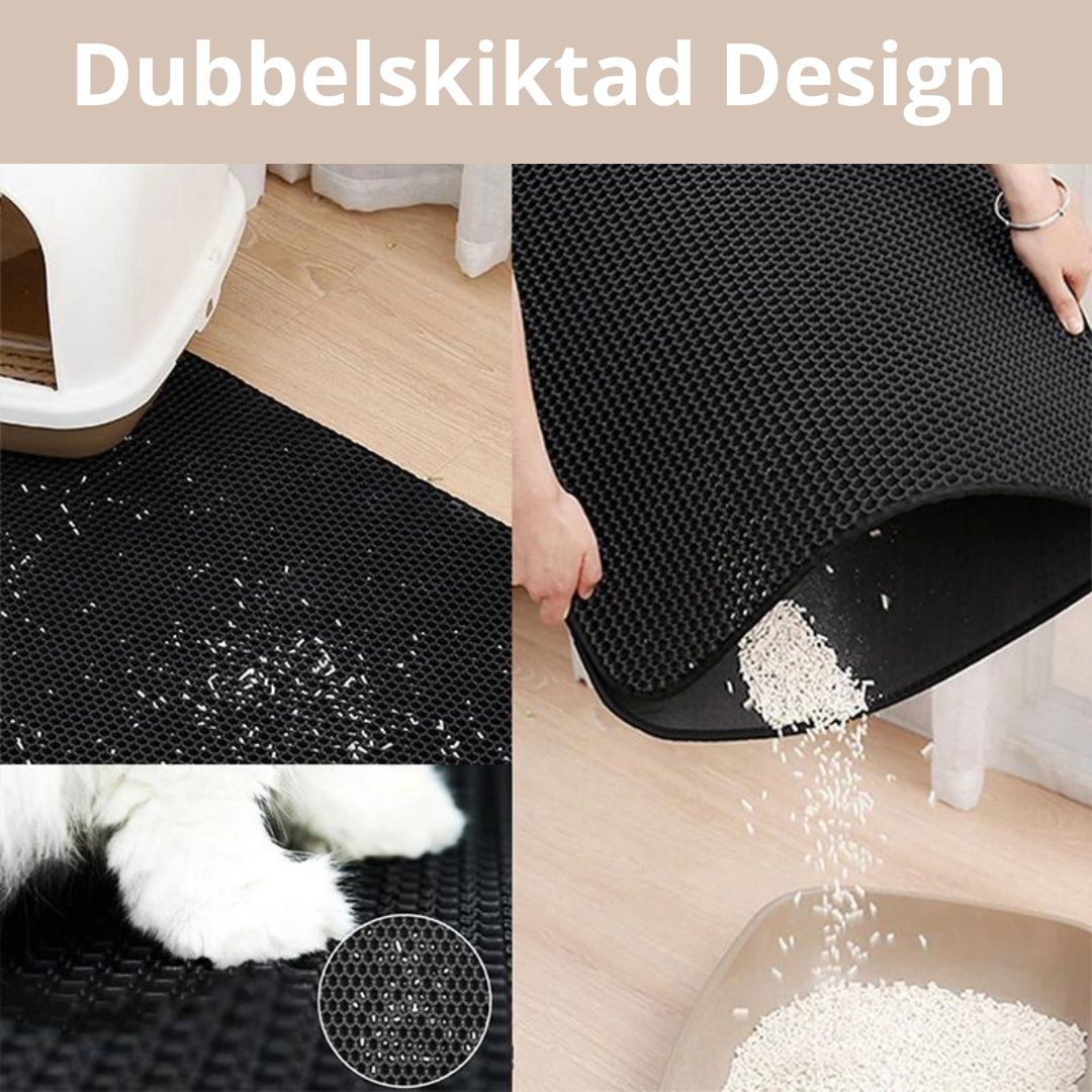 Stor Kattlådematta - Djurslottet