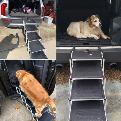 WoofSteps Hopfällbar Hundtrappa - Djurslottet